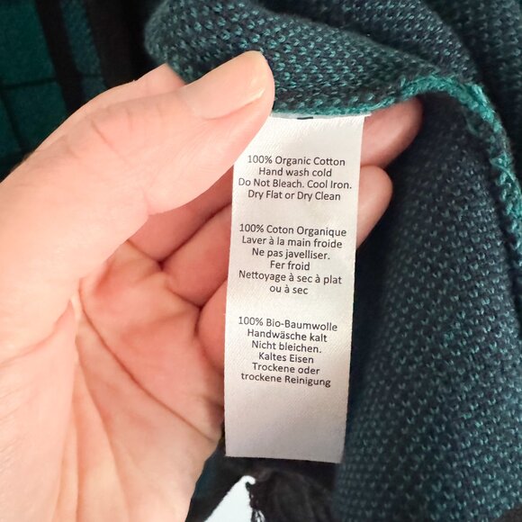 NWT Rachel Antonoff Blackwatch Plaid Clara Cardigan M - Picture 7 of 8